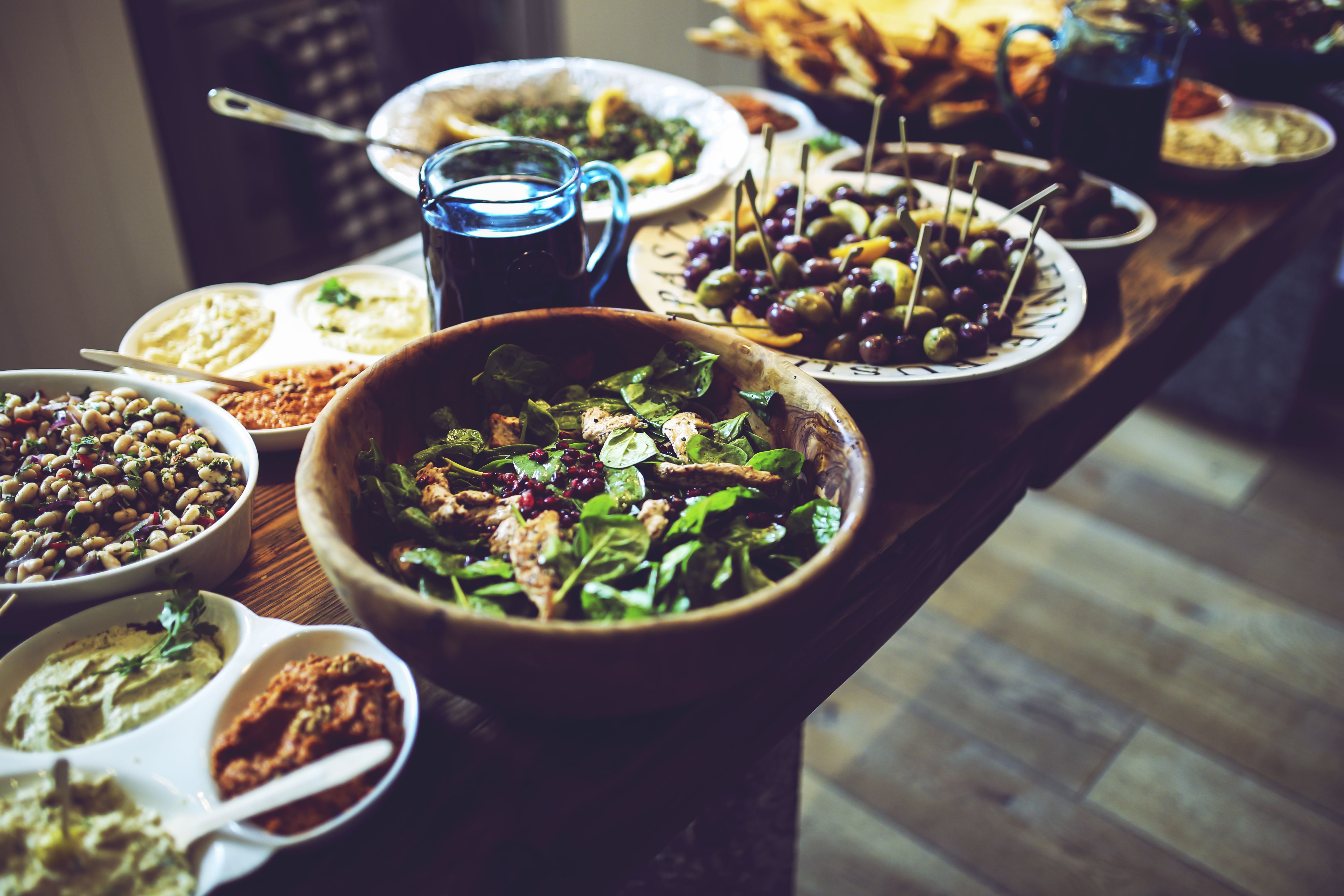 food salad healthy vegetables